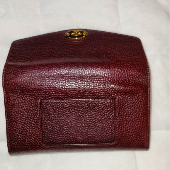 Mulberry turn lock continental wallet oxblood - Picture 3 of 10